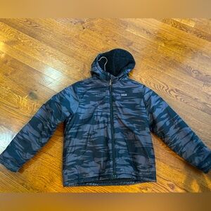 Patagonia kids reversible hooded coat